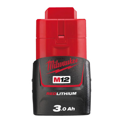 M12™ Akumulator 3.0 Ah Milwaukee® – Dłuższy czas pracy i wytrzymałość