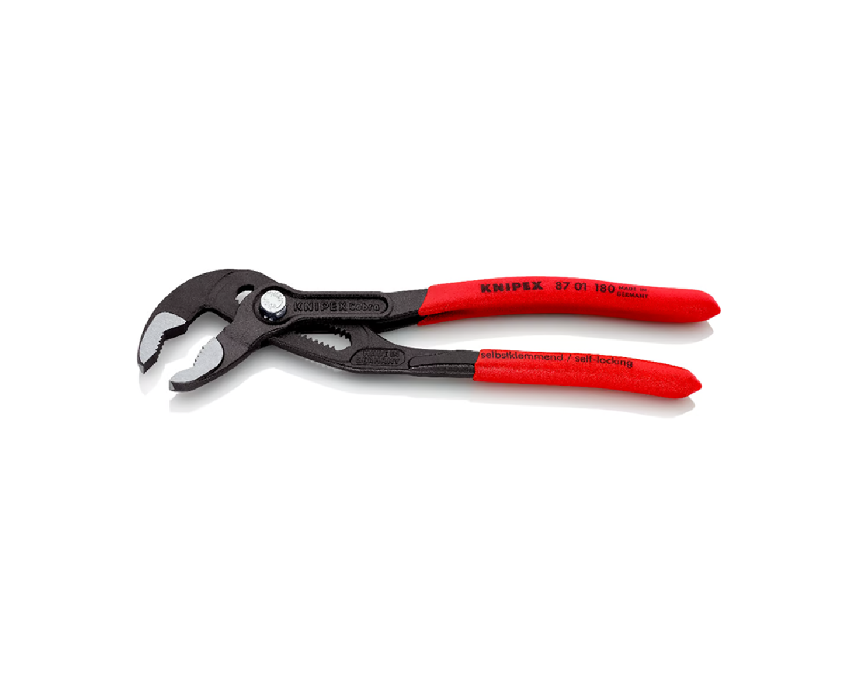 KNIPEX Cobra® Szczypce nastawne do rur 180 mm – Precyzyjna regulacja