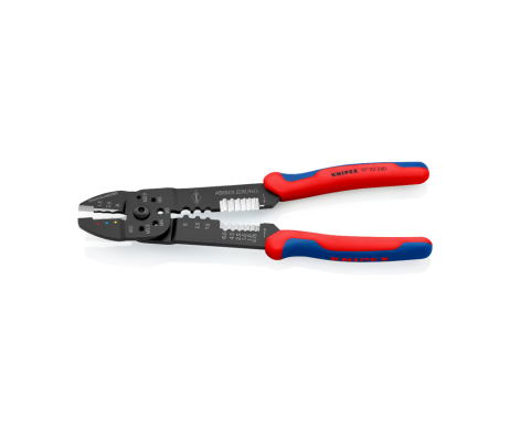 KNIPEX Szczypce do zagniatania 240mm – Cięcie, ściąganie izolacji.