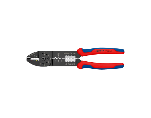 KNIPEX Szczypce do zagniatania 240mm – Cięcie, ściąganie izolacji.