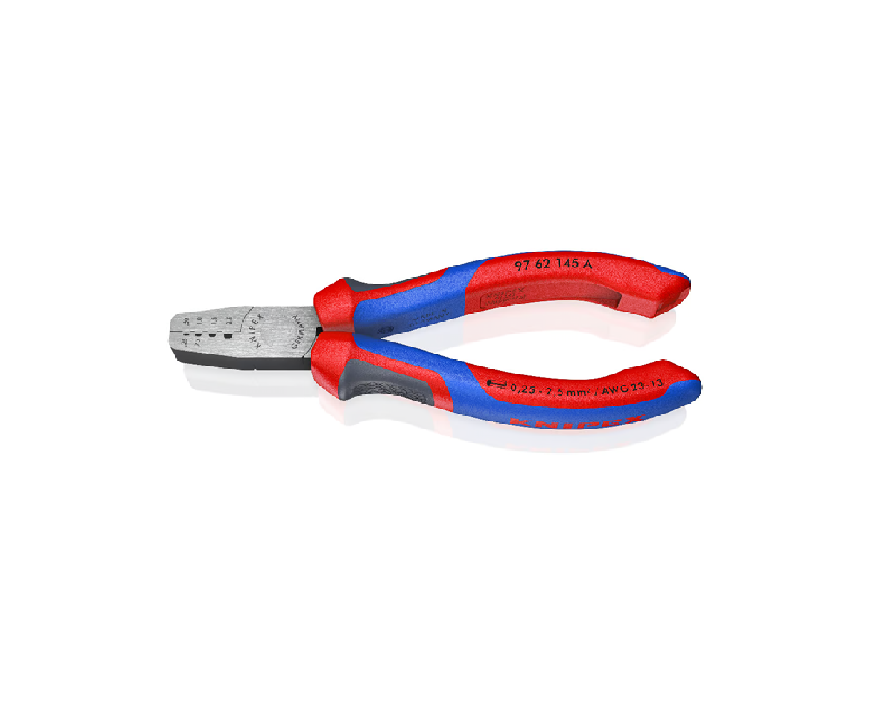 KNIPEX Szczypce do zagniatania tulejek kablowych 145mm