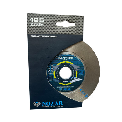 Tarcza diamentowa 125x22,23 mm Panther NOZAR