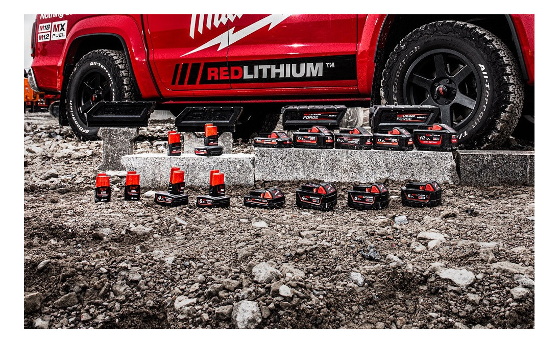 Porównanie Akumulatorów Milwaukee: FORGE, HIGH OUTPUT i REDLITHIUM